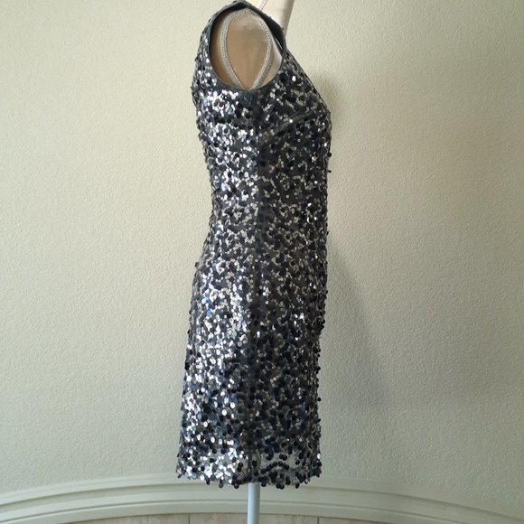 Guess Sequin Sheath Dress - Picture 4 of 12